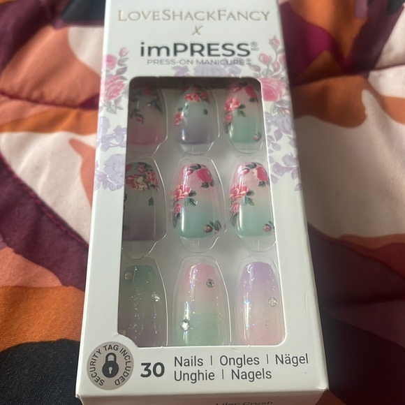 ✨”Lilac Crush” Loveshack Fancy x imPress Press On Nails - Picture 7 of 9